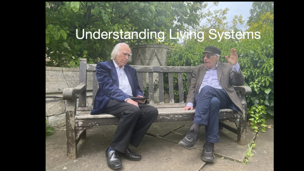 Denis and Raymond Noble are discussing their book, Understanding Living Systems, and its 2023 publication.